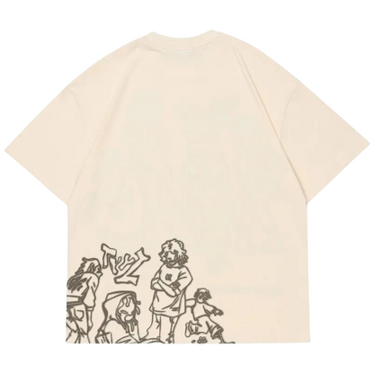 Harajuku Cartoon T-Shirt - Monyst