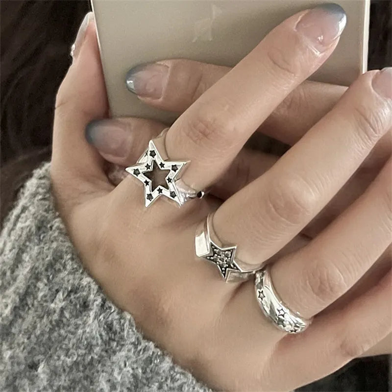 Geometric Star Ring - Monyst