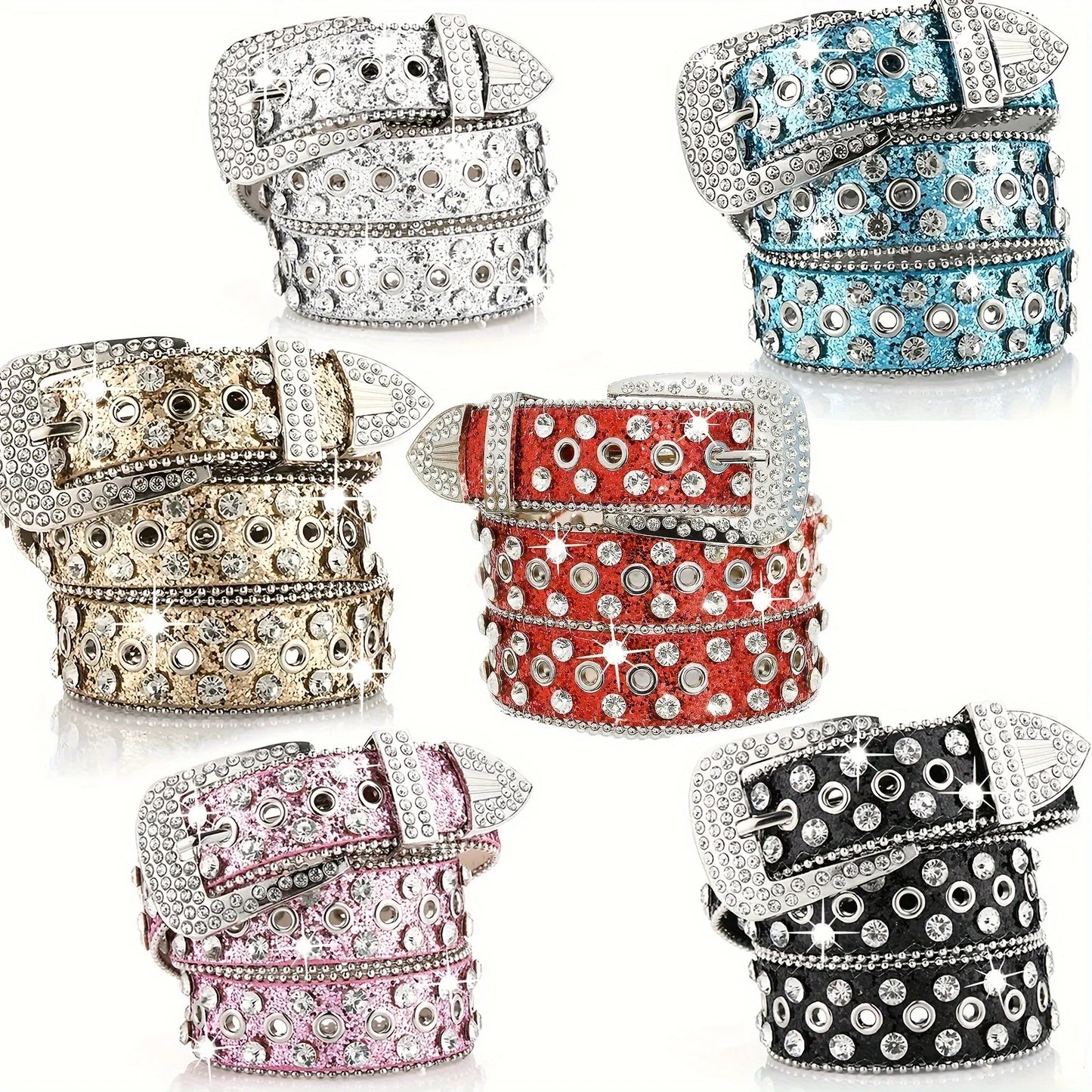 ML Rhinestone Belt - Monyst