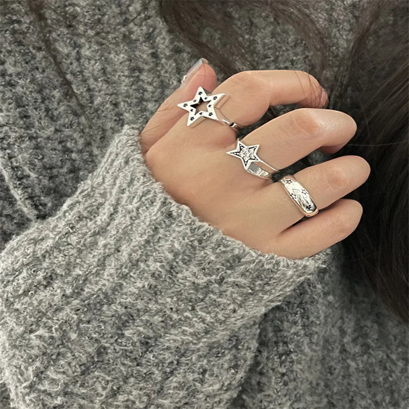 Geometric Star Ring - Monyst