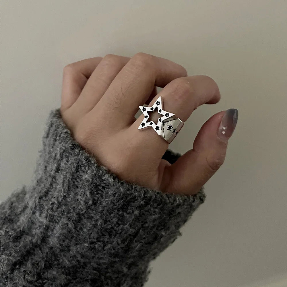 Geometric Star Ring - Monyst