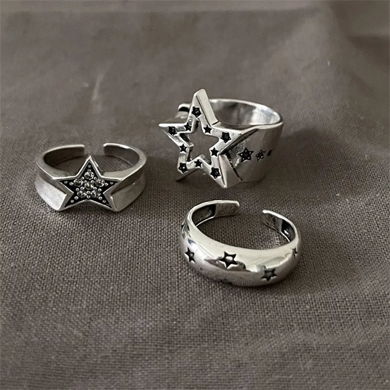 Geometric Star Ring - Monyst