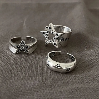 Geometric Star Ring - Monyst